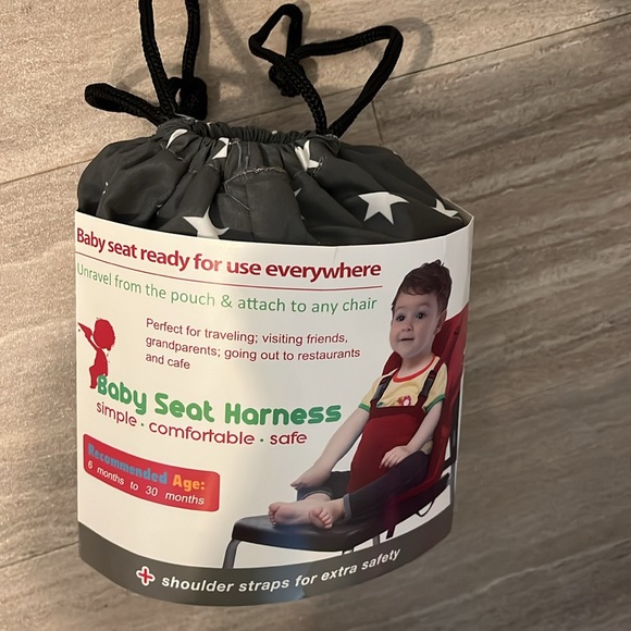 Portable Seat Safety Harness with Travel Bag - Picture 2 of 10